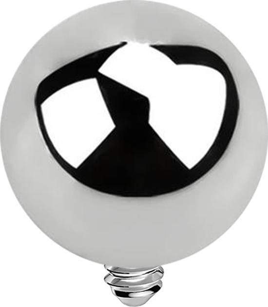Image du produit Star Piercing Dermal Anchor Boule argentée (Acier chirurgical 316L, sans laiton)