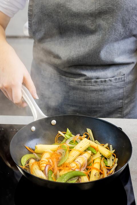 Actual product image Master Class Wok (26 cm, Wok, Cast aluminium)