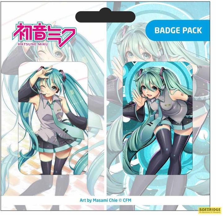 POPbuddies Hatsune Miku pack 2 pin's Set D