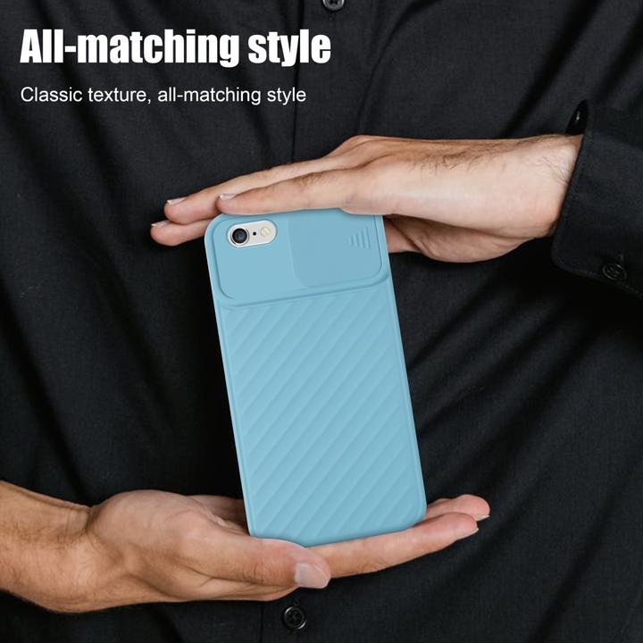 Immagine prodotto Cadorabo Cover in TPU con protezione della fotocamera (Apple iPhone 6 Plus)