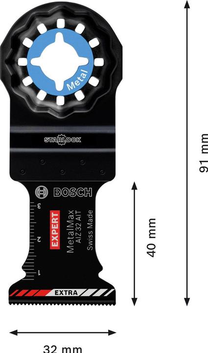 Bosch Professional Zubehör Esperto AIZ 32 AIT