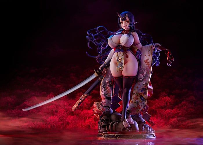 Actual product image Inbina Original Character statuette 1/5 Rasethuhime Saki 35 cm