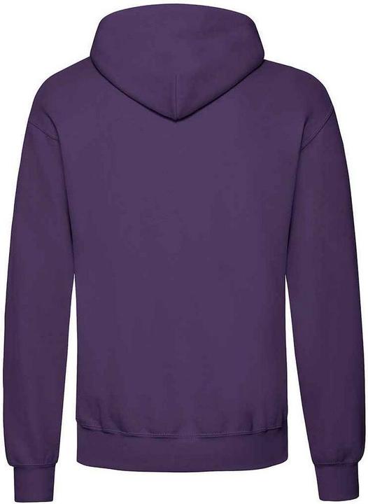 Actual product image Fruit of the Loom Adults Unisex Classic Hooded Sweatshirt (XXL)