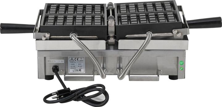 Actual product image Mayfair Waffle maker 180° turnable 230V/1500W Swiss plug 705x260x180 mm cast iron