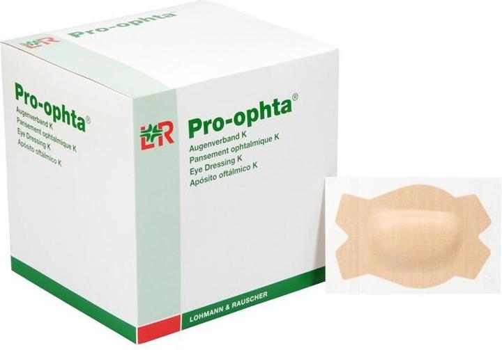 Produktbild Pro Ophta Augenverband lichtdicht hautfarbig (1 x)