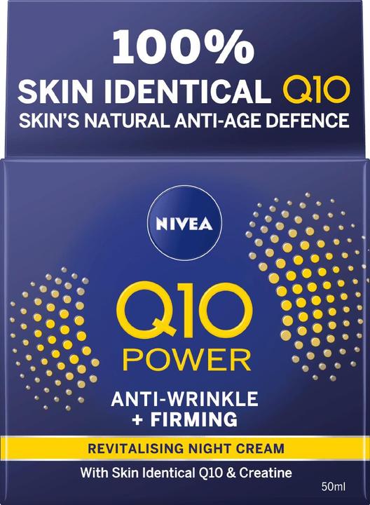 Immagine prodotto NIVEA Crema Notte Antirughe Q10 plus 50 ml (50 ml, Crema notte)