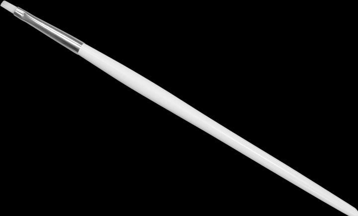 Produktbild Wimpernfärbepinsel, weiss, Kunstborste, Länge 17 cm
