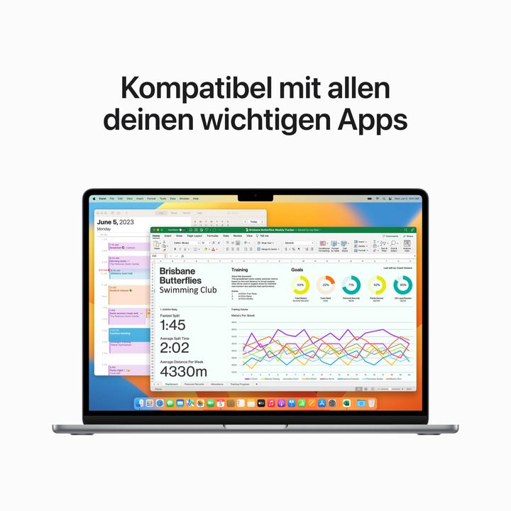 Actual product image Apple MacBook Air - 2023 (15", M2, 8 GB, 512 GB, DE)
