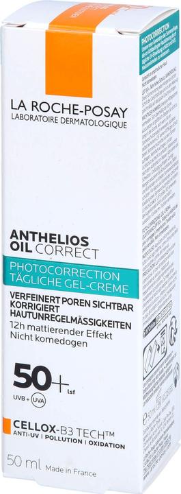 Immagine prodotto La Roche Posay Anthelios Oil Correct Crème spf50+ 50ml (Crema solare viso, SPF 50+, 50 ml, 94 g)