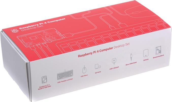Produktbild Raspberry Pi Official Kit Desktop without PI4 French version