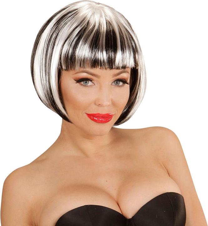 Produktbild Widmann FASHION STREAKS PERÜCKE SCHWARZ-WEIss in Polybag