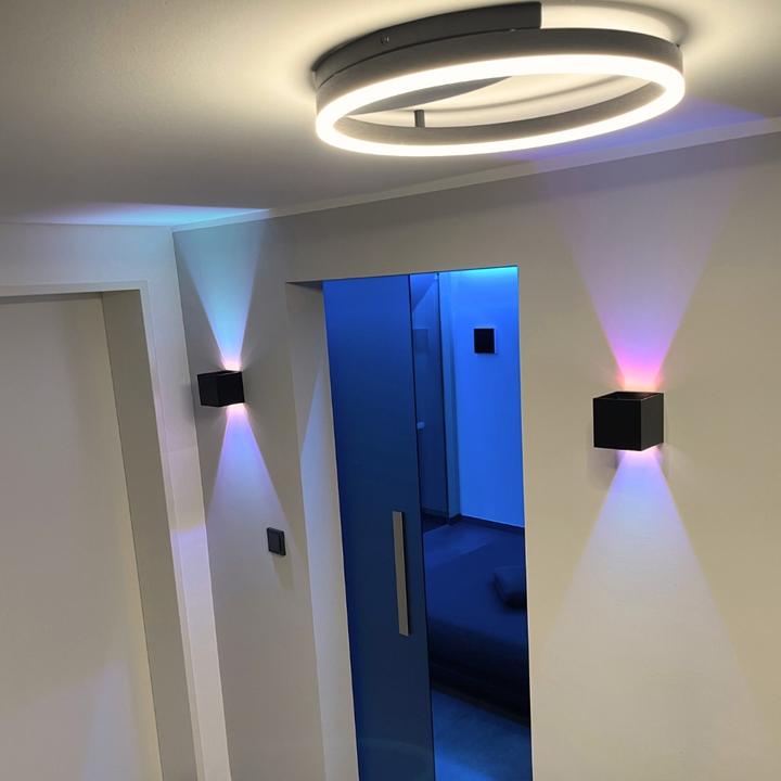 Image du produit s.luce Applique murale LED Ixa angle réglable intérieur & extérieur IP44 (460 lm)