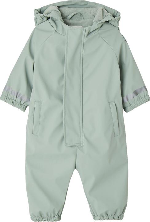 Produktbild Vertbaudet Baby Regen-Overall mit Fleecefutter und Kapuze, Recycling-Polyester (68)