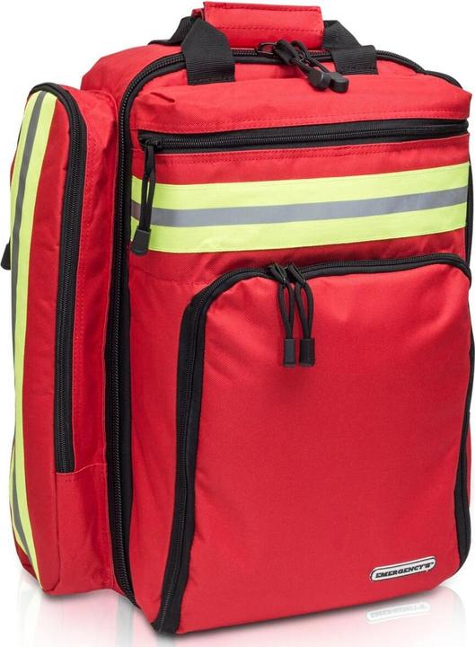Elite Bags Elite Bag Supporter AED Notfallrucksack, Dura, rot