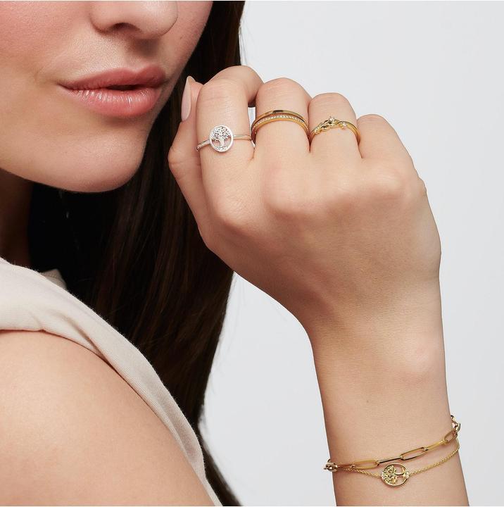 Image du produit Thomas Sabo Bracelet Arbre d'amour (19 cm, Argent 925)