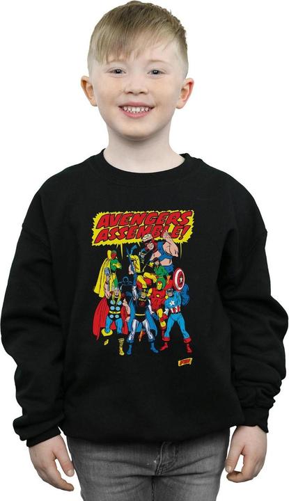 Produktbild Avengers Assemble Sweatshirt Jungen (140, 146)