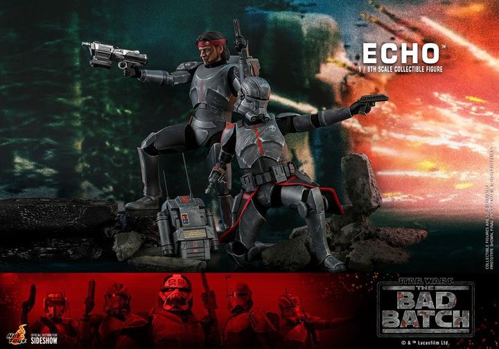 Actual product image Hot Toys Star Wars - The Bad Batch "Echo" 1/6 action figure