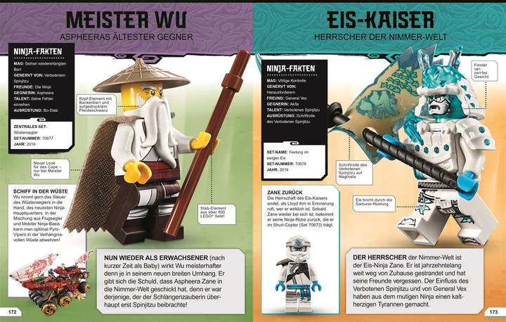 Produktbild LEGO Ninjago - Lexikon der Minifiguren (Deutsch, Simon Hugo, Claire Sipi, 2021)