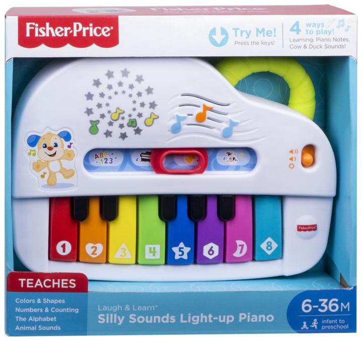 Fisher-Price Fisher Price Laugh & Learn Educational Piano with Lights & Sounds for 6+ months GFV21 (Greek)