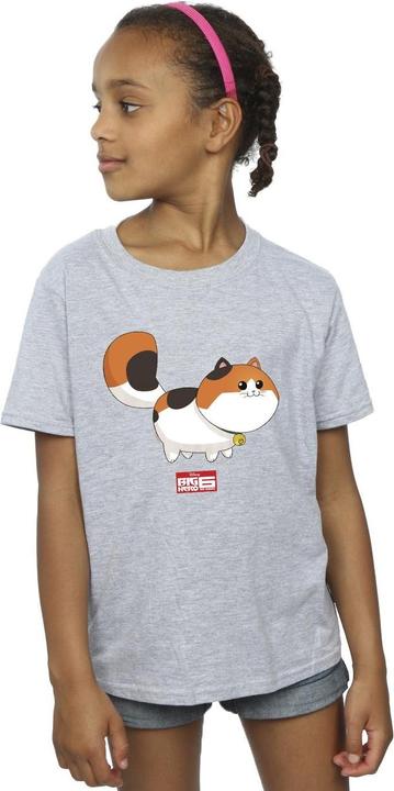 Immagine prodotto Disney Big Hero 6 Baymax Kitten Pose Maglietta Ragazze (152, 158)