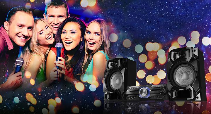 Image du produit Panasonic Miniwieża SC-AKX520E-K (Bluetooth, Lecteur de CD, 1x 650 W)