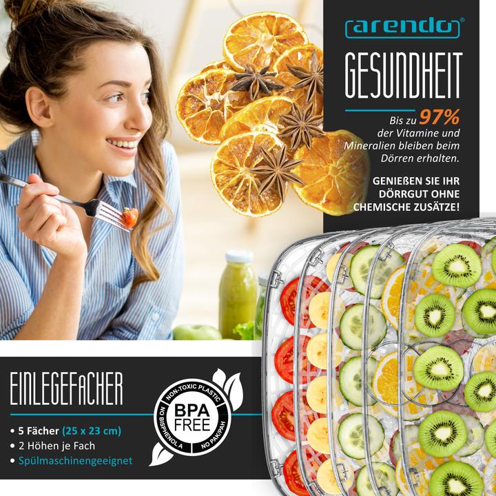 Actual product image Arendo Dehydrator