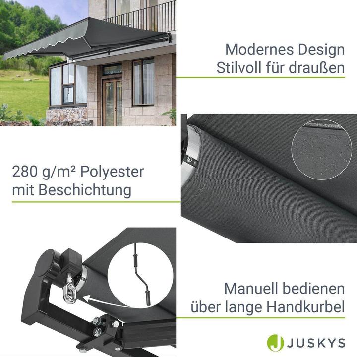 Produktbild Juskys Gelenkarmmarkise (4 m)