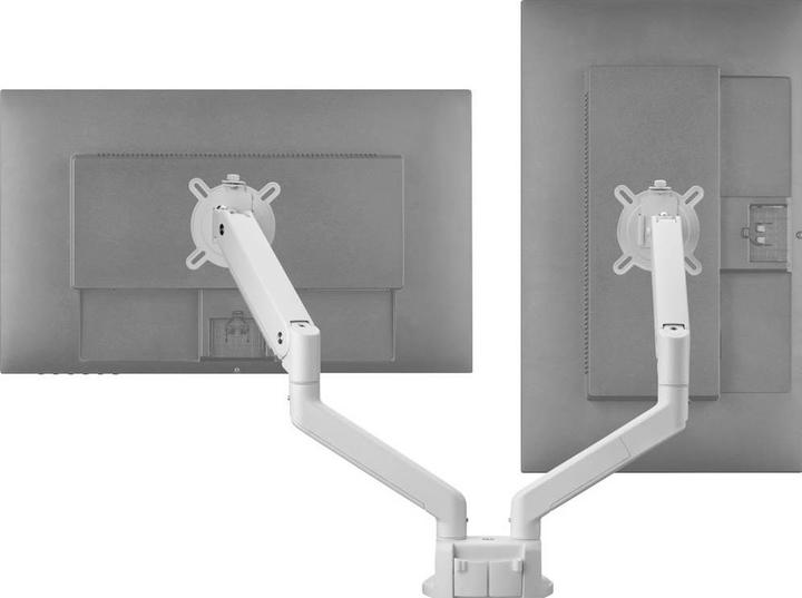 Produktbild One for All Monitor Halterung Solid Dual White DM 4220 (Tisch, 35")