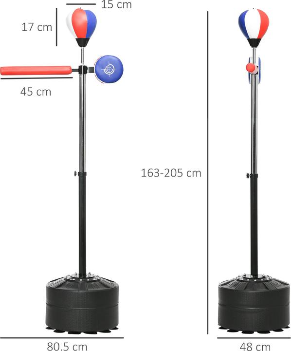 Produktbild SportNow Boxständer mit Punchingball (80.50 cm, 13 kg)