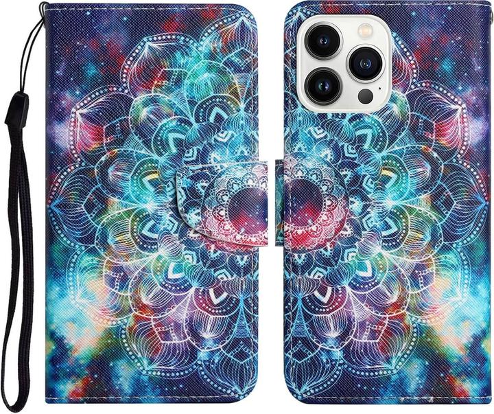 Image du produit Cover-Discount iPhone 14 Pro Max - Étui en cuir Mandala (Apple iPhone 14 Pro Max)