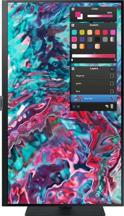 Actual product image Samsung S80TB LED IPS HDR10 Flicker free (3840 x 2160 Pixels, 27")
