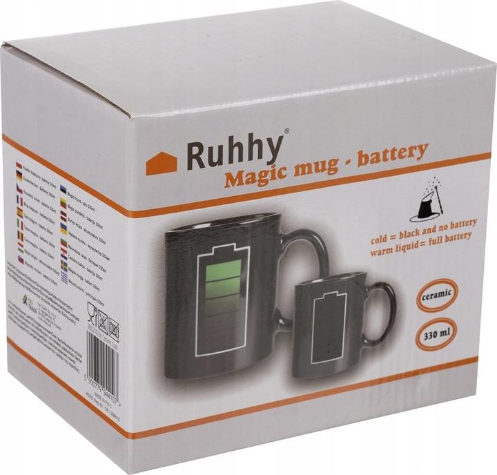 Produktbild Ruhhy Zauberbecher mit Batterieanzeige - 330 ml (330 ml, 1 x)