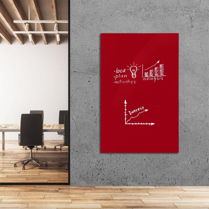 Image du produit Floordirekt Tableau en verre (65 x 100 cm)