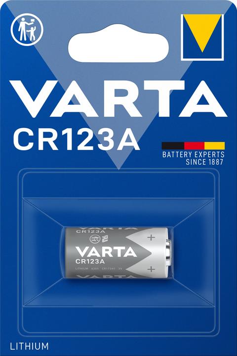 Produktbild Varta Professional Photo CRLithiumBatterie (10 Stk., RCR123A, 1430 mAh)
