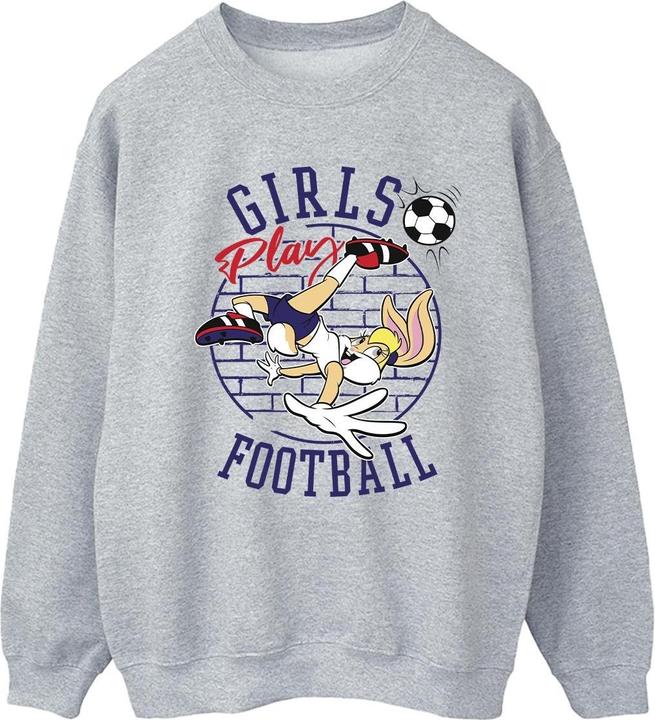 Looney Tunes Lola Bunny Girls Play Football Sweatshirt (M)