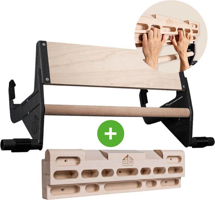 Immagine prodotto Clevo Climbing CLEVO DOOR: Traufhngung fr Hangboard, Klimmzugstange und Kletter Hangutensilien