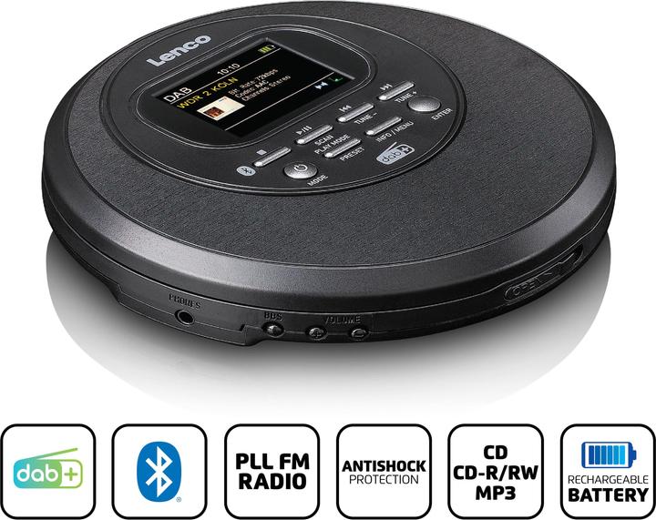 Actual product image Lenco CD-500BK