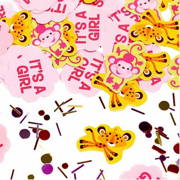 Produktbild Fisher-Price Konfetti It's A Girl Baby Shower Papier Folie