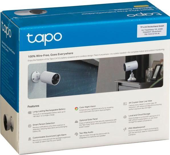 Produktbild TP-Link Tapo C410 (2304 x 1296 Pixels)