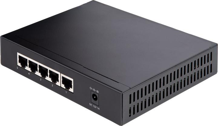 Produktbild StarTech Unmanaged 2.5G Switch 5 Port Gigabit Switch 2.5GBASE-T Unmanaged Switch Backward Compat (5 Ports)