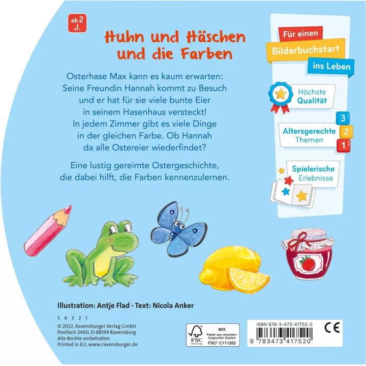 Actual product image Ravensburger Frohe Ostern, kleines Huhn! (German)