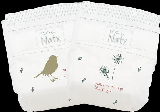 Actual product image Naty Organic diaper (Size 4, Pack, 26 Piece)