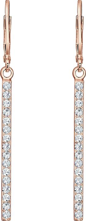 Elli Ohrringe Geo Stab Sparkling Kristalle 925 Silber (Glaskristall, 925er Sterling Silber)