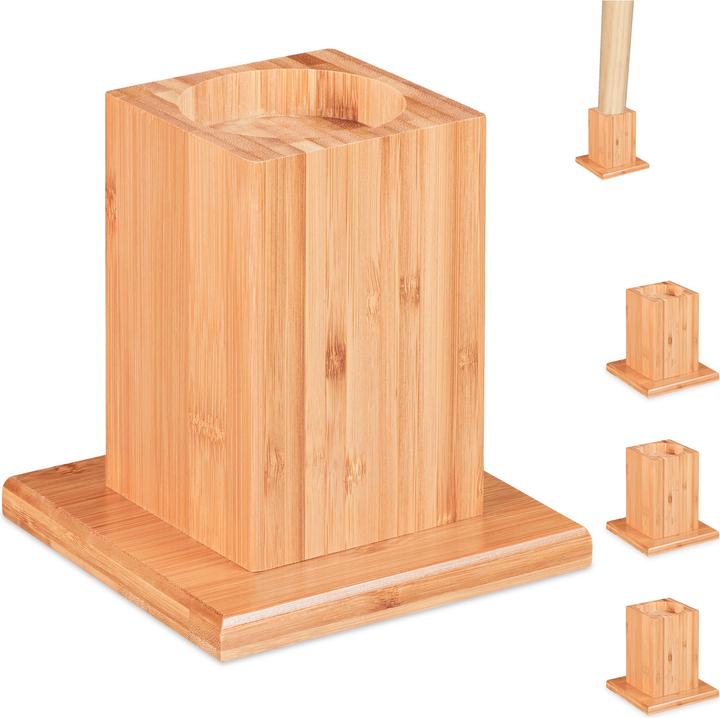 Image du produit Relaxdays 4 rehausseurs de meuble, 14 cm de hauteur