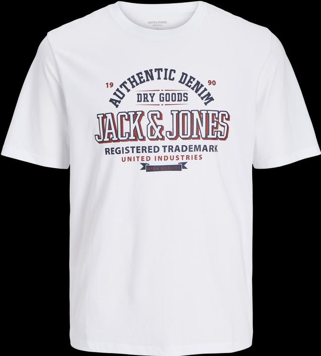 Produktbild Jack & Jones Jjelogo Tee Ss O-Neck 2 Col Aw24 S Pls (6XL)