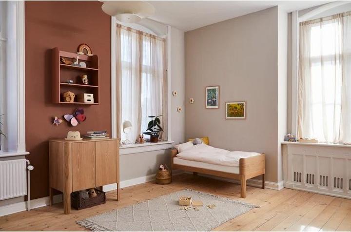Actual product image Flexa Nova junior bed incl. mattress Oak (70 x 150 cm)
