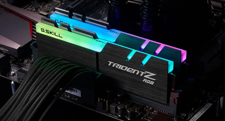 Actual product image G.Skill Trident Z RGB (2 x 32GB, 3200 MHz, DDR4-RAM, DIMM)