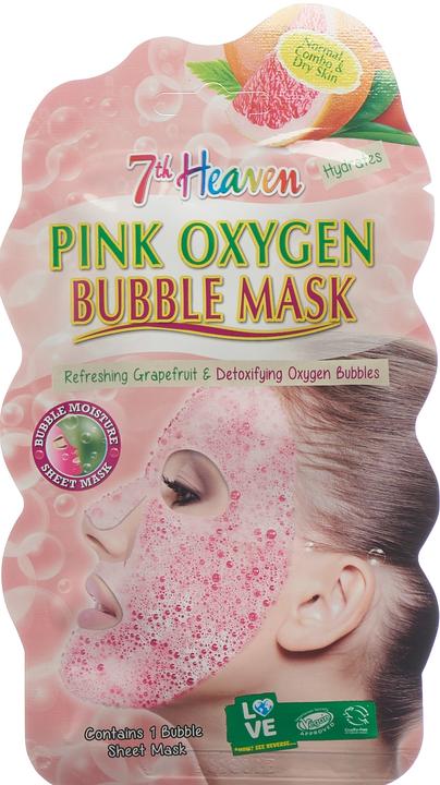 Produktbild 7th Heaven Pink Oxygen Bubble Mask