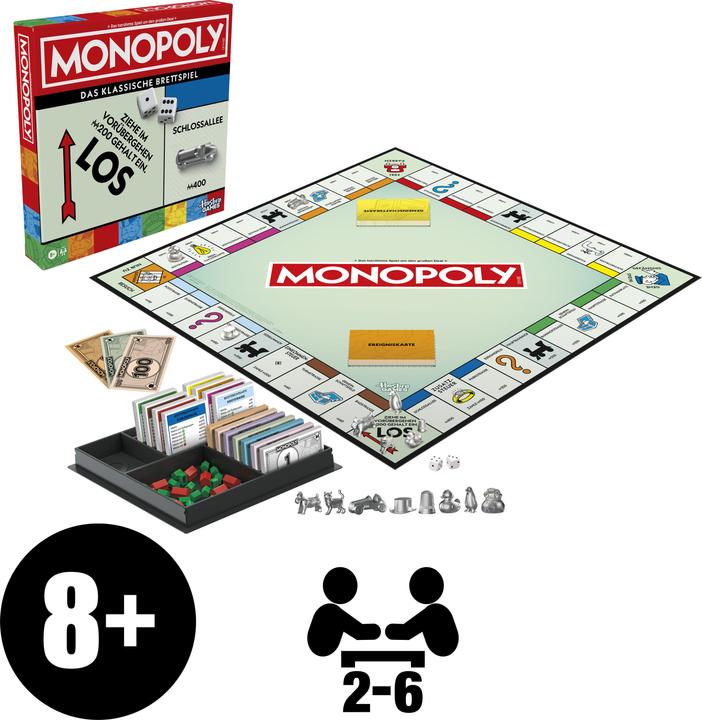 Image du produit Hasbro Gaming Monopoly Classic Refresh (Allemand)