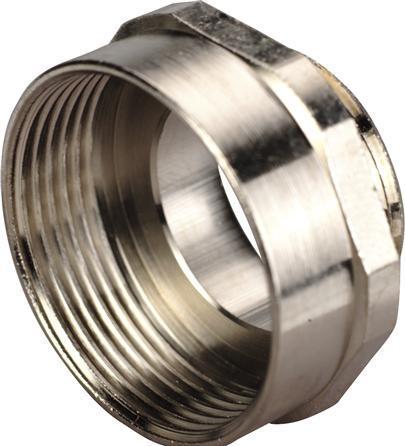 Actual product image Jacob Elevation with hexagonal male thread M20 female thread M25 brass